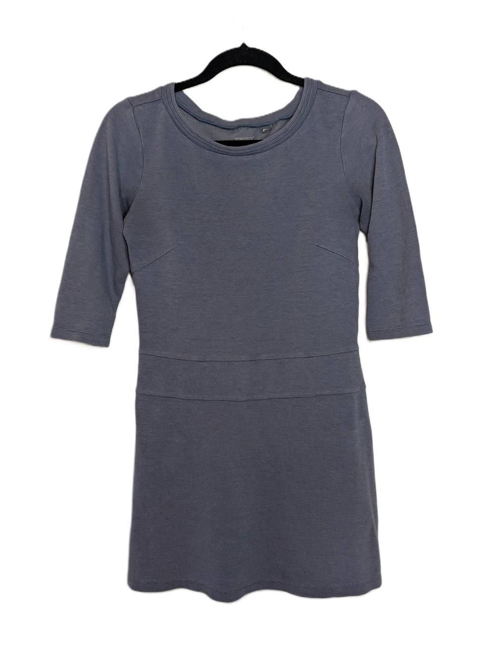 Toad&Co Nixi Navy Blue 3/4 Sleeve Sheath Dress Women's Medium M